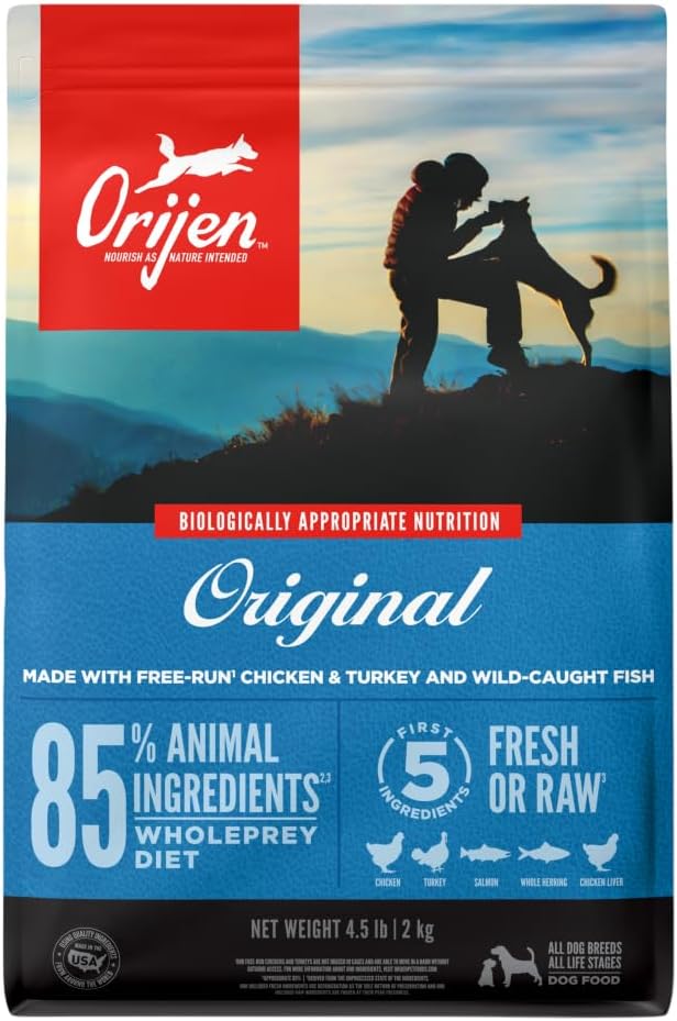 orijen dog food puppy dry formula 2025 packaging
